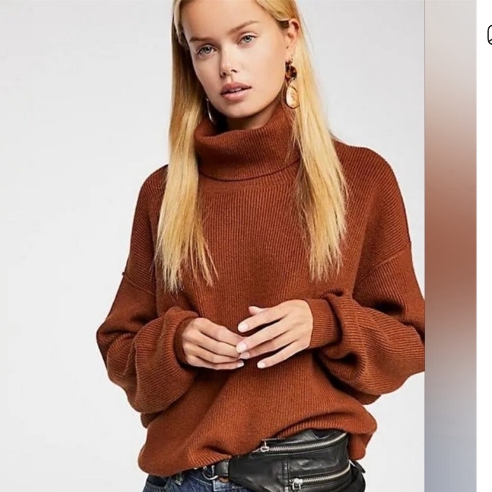 FREE PEOPLE Roll neck Tunic